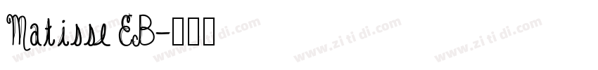 Matisse EB字体转换